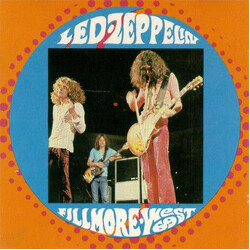 Led Zeppelin Live At Fillmore West In San Francisco 24Th Of April 1969 Vinyl
