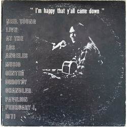 Neil Young I'm Happy That Y'all Came Down