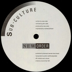 New Order Sub-Culture