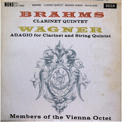 Johannes Brahms / Richard Wagner / Mitglieder Des Wiener Oktetts Clarinet Quintet / Adagio For Clarinet & String Quartet