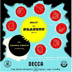 Gustav Holst / Sir Malcolm Sargent / The London Symphony Orchestra The Planets Opus 32