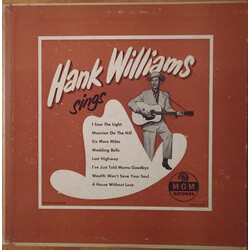Hank Williams Hank Williams Sings Vinyl LP