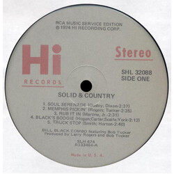Bill Black's Combo / Bob Tucker (2) Solid & Country
