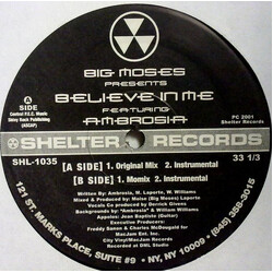 Big Moses / Ambrosia Believe In Me