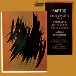 Béla Bartók / Susanne Lautenbacher Violin Concerto No 2 / Contrasts For Clarinet & Piano