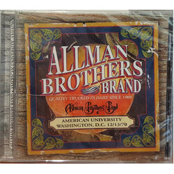 The Allman Brothers Band American University Washington, D.C. 12/13/70