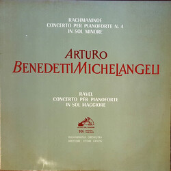 Arturo Benedetti Michelangeli / Maurice Ravel / Sergei Vasilyevich Rachmaninoff / Philharmonia Orchestra / Ettore Gracis Ravel - Concerto Per Pianofor