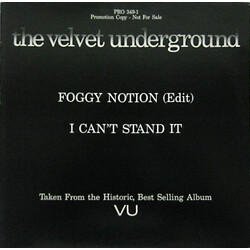 The Velvet Underground Foggy Notion Vinyl LP