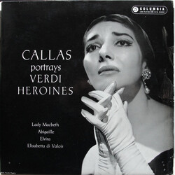 Maria Callas Callas Portrays Verdi Heroines (Verdi 1 Studio) Vinyl LP