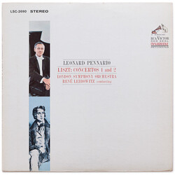 Leonard Pennario / Franz Liszt / The London Symphony Orchestra / René Leibowitz Concertos 1 And 2