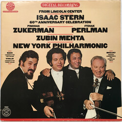 Isaac Stern / Pinchas Zukerman / Itzhak Perlman / Zubin Mehta / The New York Philharmonic Orchestra Isaac Stern 60th Anniversary Celebration From Linc