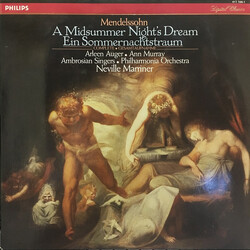 Felix Mendelssohn-Bartholdy / Arleen Auger / Ann Murray / The Ambrosian Singers / Philharmonia Orchestra / Sir Neville Marriner A Midsummer Night's Dr