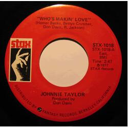 Johnnie Taylor Who's Makin' Love / Take Care Of Your Homework