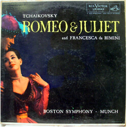 Pyotr Ilyich Tchaikovsky / Boston Symphony Orchestra / Charles Munch Romeo & Juliet And Francesca Da Rimini