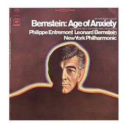 Leonard Bernstein / Philippe Entremont / The New York Philharmonic Orchestra Age Of Anxiety (Symphony No. 2 For Piano And Orchestra)