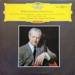 Pierre Fournier / Camille Saint-Saëns / Édouard Lalo / Max Bruch / Orchestre Des Concerts Lamoureux / Jean Martinon Cellokonzert Nr. 1 A-Moll / Cellok
