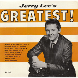 Jerry Lee Lewis Jerry Lee's Greatest!