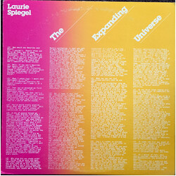 Laurie Spiegel The Expanding Universe