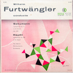 Wilhelm Furtwängler / Robert Schumann / Joseph Haydn / Berliner Philharmoniker Symphony No. 4 In D Minor, Op.120 / Symphony No. 88 In G Major