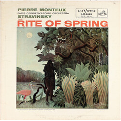 Igor Stravinsky / Pierre Monteux / Orchestre De La Société Des Concerts Du Conservatoire The Rite Of Spring = Le Sacre Du Printemps