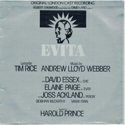 Andrew Lloyd Webber And Tim Rice Evita (Original London Cast Recording)