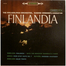 Jean Sibelius / Edvard Grieg / Hugo Alfvén / The Philadelphia Orchestra / Eugene Ormandy / Mormon Tabernacle Choir Finlandia