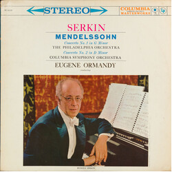 Rudolf Serkin / Felix Mendelssohn-Bartholdy / The Philadelphia Orchestra / Columbia Symphony Orchestra / Eugene Ormandy Concerto No. 1 In G Minor / Co