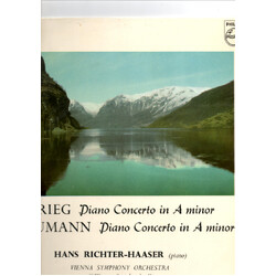 Edvard Grieg / Robert Schumann / Hans Richter-Haaser / Wiener Symphoniker / Rudolf Moralt Piano Concerto In A Minor, Op. 16 / Piano Concerto In A Mino