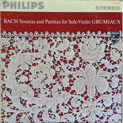 Johann Sebastian Bach / Arthur Grumiaux Complete Sonatas And Partitas For Solo Violin