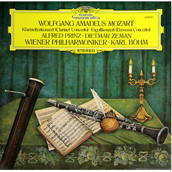 Wolfgang Amadeus Mozart / Alfred Prinz / Dietmar Zeman / Wiener Philharmoniker / Karl Böhm Klarinettenkonzert (Clarinet Concerto) • Fagottkonzert (Bas
