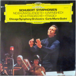 Franz Schubert / The Chicago Symphony Orchestra / Carlo Maria Giulini Symphonien No.8 »Unvollendete« • »Unfinisched«, No.4 »Tragische« • »Tragic«