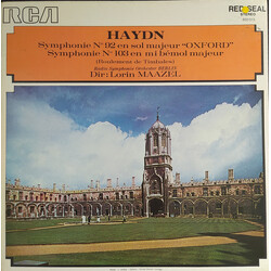 Joseph Haydn / Radio-Symphonie-Orchester Berlin / Lorin Maazel Symphonies No 92 Et 103 "Oxford" Et "Roulement De Timbales"