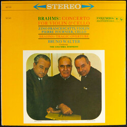Johannes Brahms / Zino Francescatti / Pierre Fournier / Bruno Walter / Columbia Symphony Orchestra Concerto For Violin & Cello - Tragic Overture
