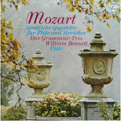 Wolfgang Amadeus Mozart / Grumiaux Trio / William Bennett (3) Complete Quartets For Flute And Strings