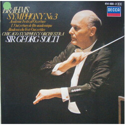 Johannes Brahms / The Chicago Symphony Orchestra / Georg Solti Symphony No.3, Academic Festival Overture