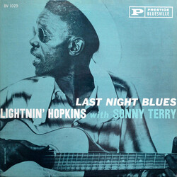 Lightnin' Hopkins / Sonny Terry Last Night Blues