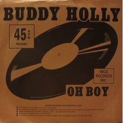 Buddy Holly Oh Boy / Mailman Bring Me No More Blues