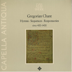 Capella Antiqua München Gregorian Chant Vinyl LP USED