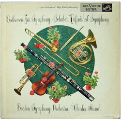 Ludwig Van Beethoven / Franz Schubert / Charles Munch / Boston Symphony Orchestra 5th Symphony / "Unfinished" Symphony