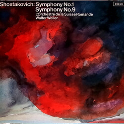 Dmitri Shostakovich / L'Orchestre De La Suisse Romande / Walter Weller Symphony No.1 • Symphony No.9