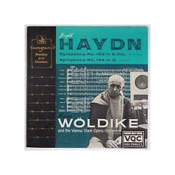 Joseph Haydn / Orchester Der Wiener Staatsoper / Mogens Wöldike Symphony No. 103 in E flat "Drum Roll", Symphony No. 104 in D, "London"