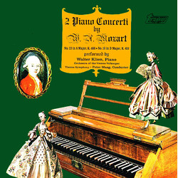 Wolfgang Amadeus Mozart / Walter Klien 2 Piano Concerti By W. A. Mozart (No. 23 In A Major, K. 488 - No. 16 In D Major, K. 451)