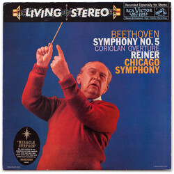 Ludwig van Beethoven / Fritz Reiner / The Chicago Symphony Orchestra Symphony No. 5, In C Minor, Op. 67 / Coriolan Overture, Op. 62
