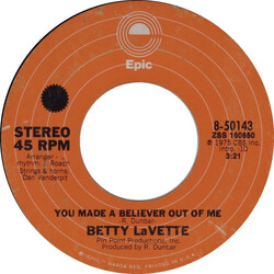 Bettye Lavette Thank You For Loving Me / You Made A Believer Out Of Me