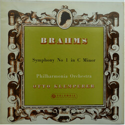 Johannes Brahms / Philharmonia Orchestra / Otto Klemperer Symphony No. 1 In C Minor