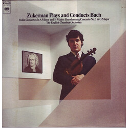 Johann Sebastian Bach / Pinchas Zukerman / English Chamber Orchestra Zukerman Plays And Conducts Bach