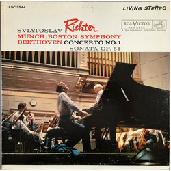 Sviatoslav Richter / Charles Munch / Boston Symphony Orchestra / Ludwig van Beethoven Concerto No. 1 / Sonata Op. 54