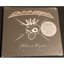 Gamma Ray Skeletons & Majesties CRYSTAL CLEAR VINYL LP