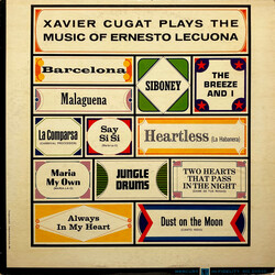 Xavier Cugat Plays The Music Of Ernesto Lecuona