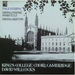 Giovanni Pierluigi da Palestrina / The King's College Choir Of Cambridge / David Willcocks Missa Papae Marcelli / Missa Brevis